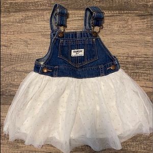 Toddler overall dress